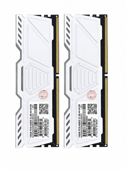 32GB 2x16GB DDR5-5600MHZ  White