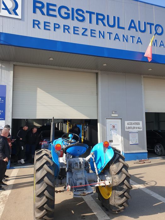 Vand tractor Landini + freza + plug