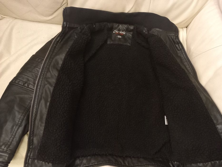 Детско кожено яке за 10 - годишно