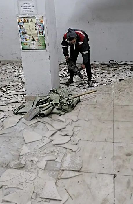 Демонтаж Стен  Кафеля  Полов.