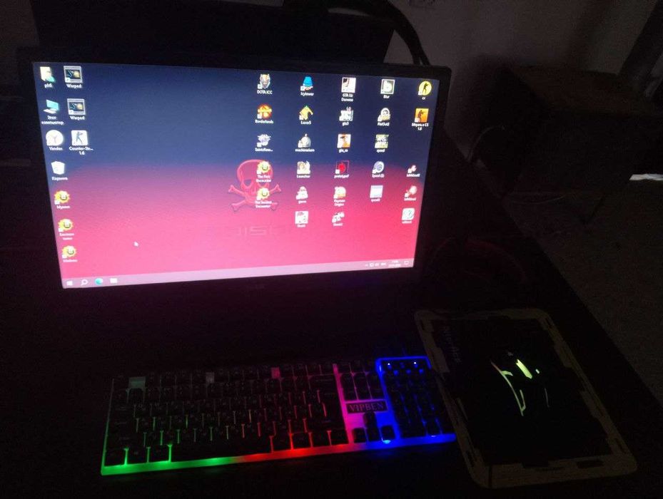 Monitor 19-lik  simlari bilan.