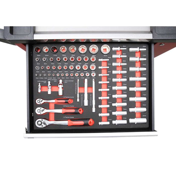 Dulap scule mecanic 245 piese 7 sertare Breckner Tubulare Clicheti Torx 1950 RON Nou