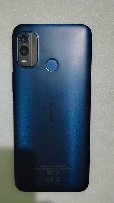Nokia G11 Plus, 64GB, 4GB RAM, Dual SIM, Lake Blue + Кейс от истинска кожа .