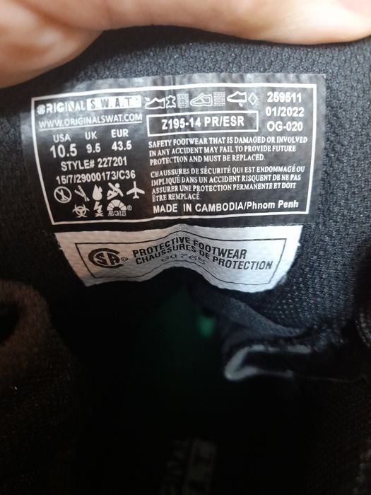 Bocanci S.W.A.T mărimea 43.5