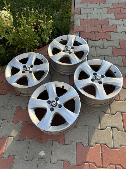Jante 4x100 Argintiu R16 Dacia  Logan Jogger MCV Sandero Dokker Lodgy Stapway 16 Renault Aliaj Megane Sport