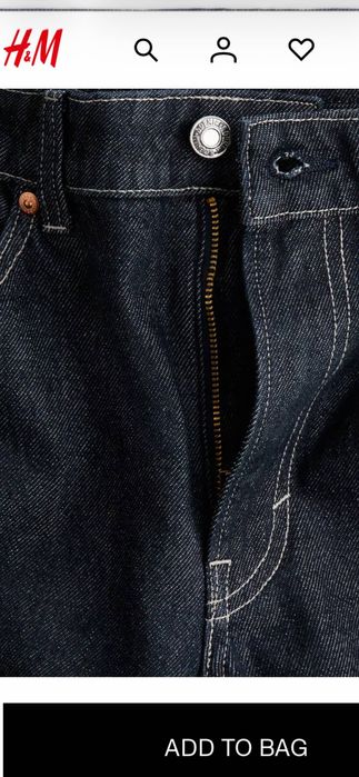 Джинсы фирмы H&M