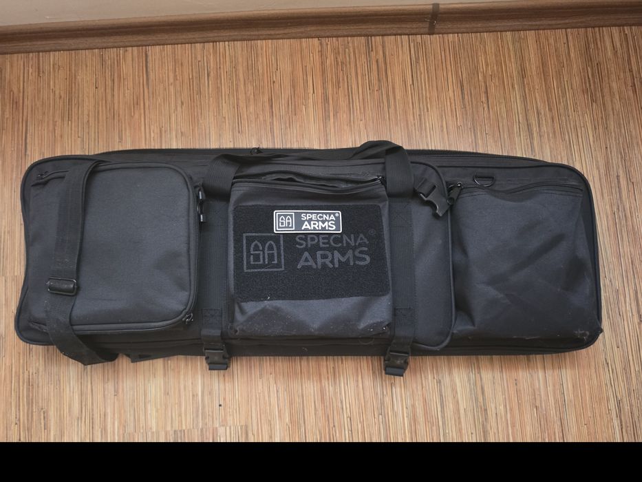 Airsoft/Еърсофт карабина E&L ELS-74UN Z-SPEC Mod. 1 Platinum + Sig Sauer Romeo 5