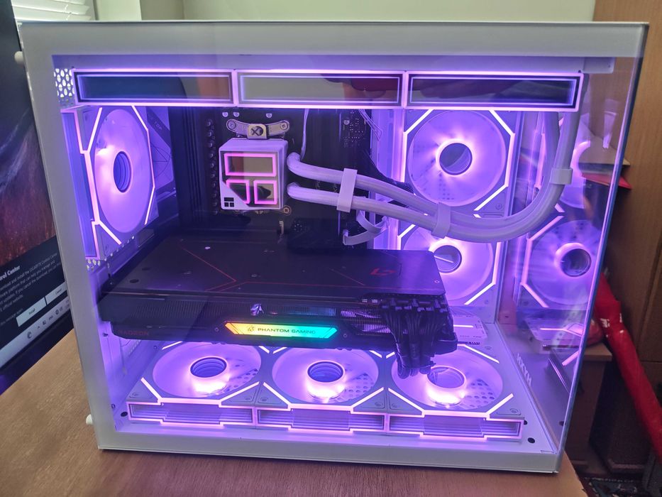 Геймърски компютър, Ryzen 9600x, Rx 6800xt, 32gb DDR5, 1tb Nvme, 850W, с водно охлаждане