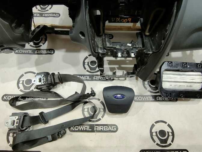 Ford Focus MK3 plansa bord - set centuri de siguranta - kit airbag