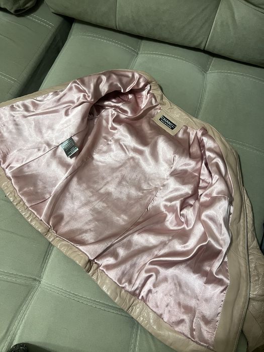Куртка кожаная CHANEL