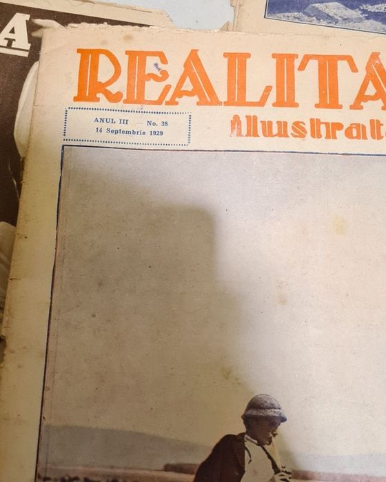 Reviste Realitatea Ilustrata Vechi Perioada Interbelica Romanesti Ww2