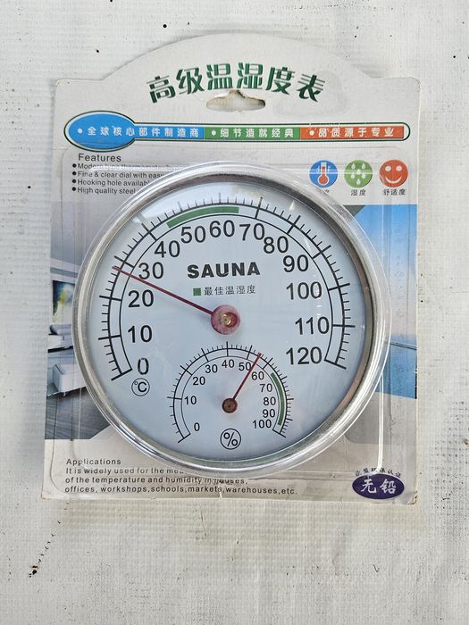Термометр +Гигрометр для САУНЫ ИЛИ БАНИ!