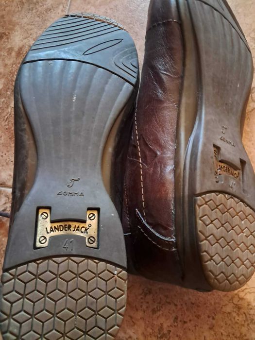 Продавам мъжки обувки номер 41 естествена кожа