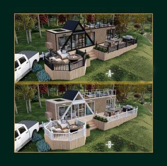 дача, дала ховли, мобильная дача, dala xovlı, дом на колесах