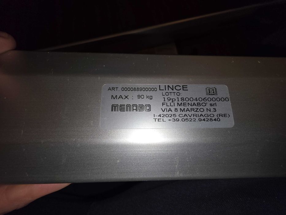 Bare transversale Menabo