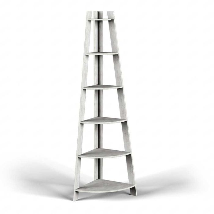 Этажерка угловая AIKO TOWER, стеллаж, полки | Stellaj polka