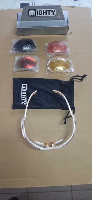 Ochelari Mighty Rayon G4 rama alba-5 lei transportul