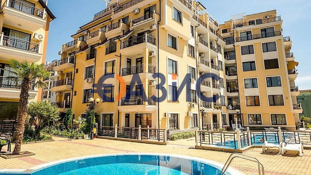 Апартамент с 1 спалня в комплекс Дъга 2, Свети Влас, България, 54 кв.,