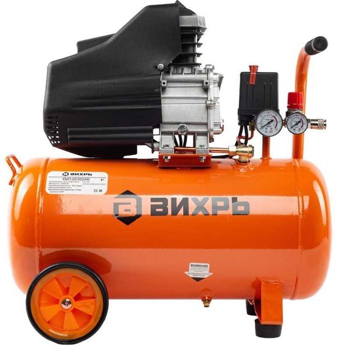 Компрессор масляный ВИХРЬ КМП-50/300АМ 74/3/12, 8 бар