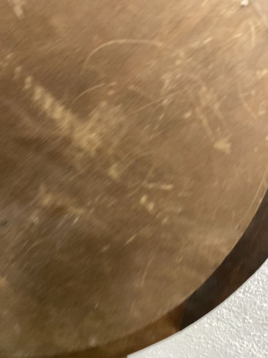 Старо френско огледало с орехова рамка