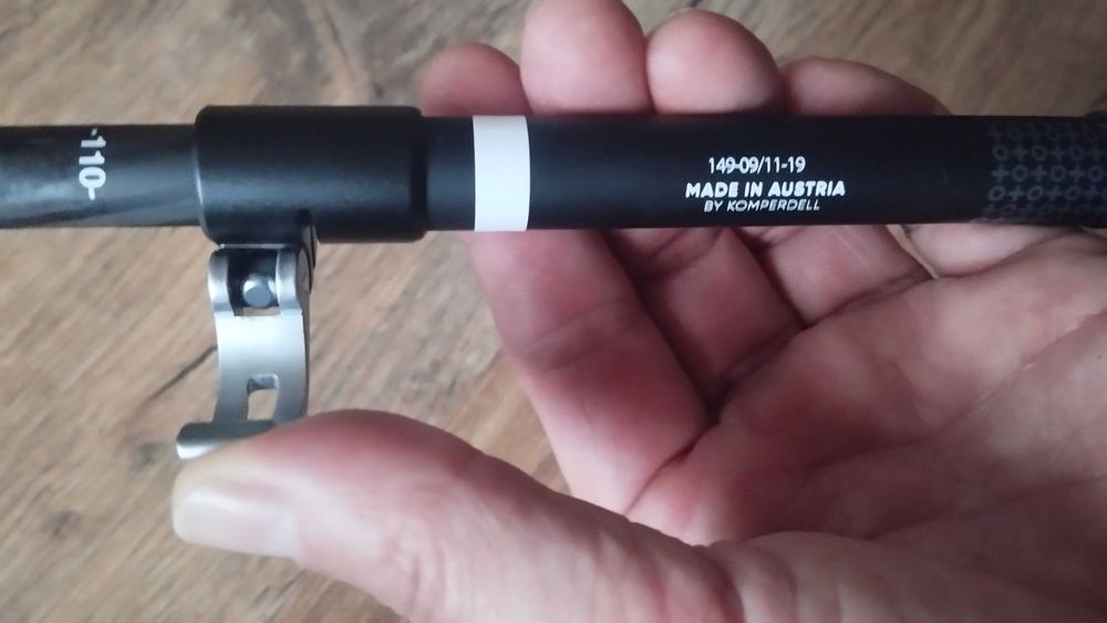 Нови телескопични карбонови щеки KOMPERDELL.