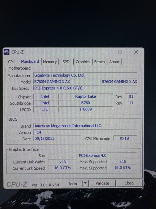 Kit i5 14600kf + placa de baza Gigabyte b760m