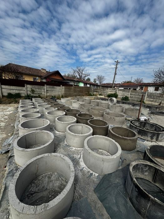 Inele ,tuburi ,oale fântână fose și camine