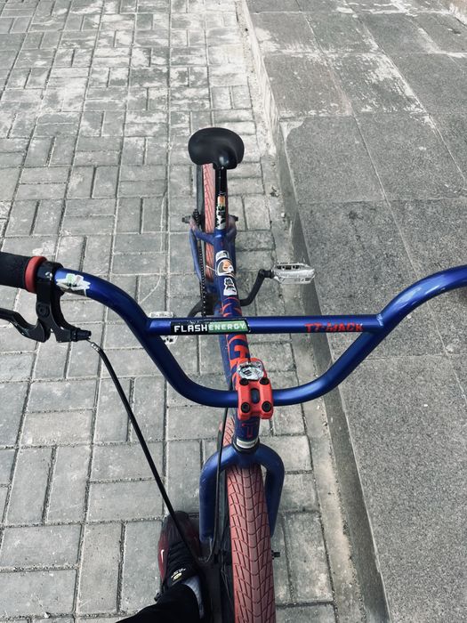 Бмх tech team mack 2020 в красном цвете