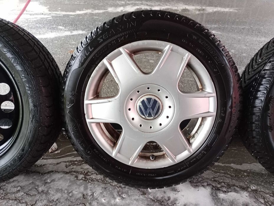 Комплект алуминиеви джанти 16" с гуми + резервна гума