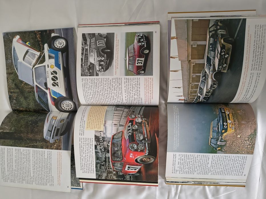 Carte rally wrc Fiat 131 abarth, Peugeot 205t16, mini cooper