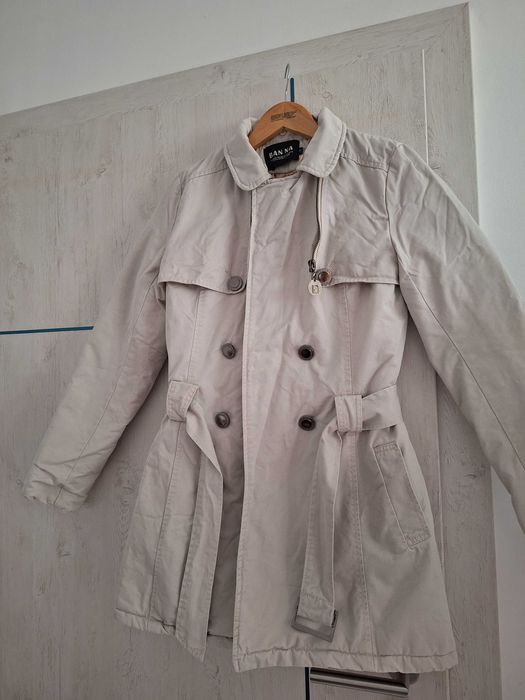 Palton cu glugă matlasat