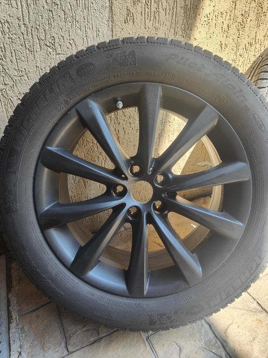 Jante BMW + anvelope 245 50 18  Pilot Alpin 2021