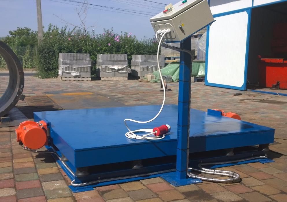 Masa Vibranta Stalpi si Placi de gard