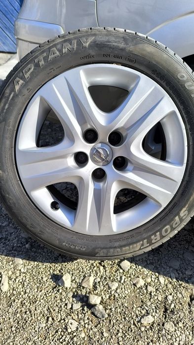 Структурни стоманени джанти 17'' оригинални 7J X 17  със размер 5x120