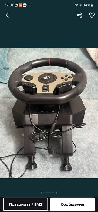 Руль игровой dexp wheelman pro gt