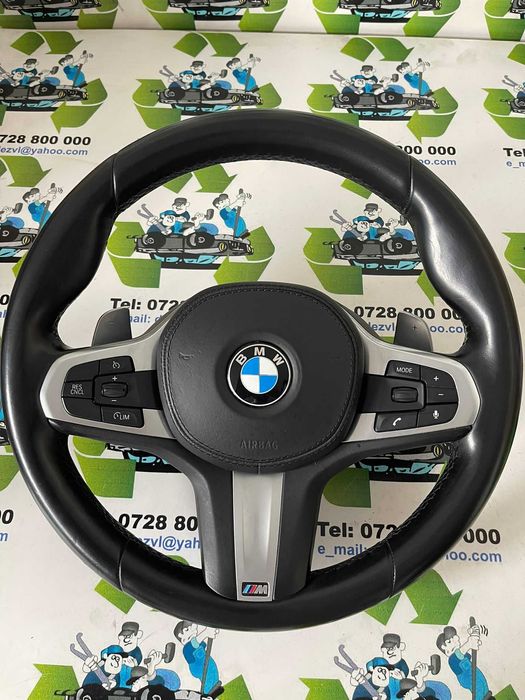 Volan complet in 3 spite cu padele, comenzi si airbag BMW G30/G31