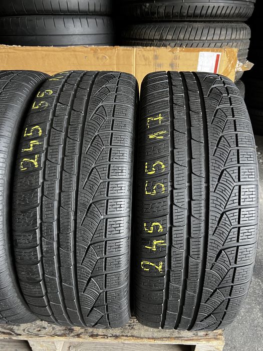 4 anvelope M+S 245/55/17 , Pirelli , 6 mm !
