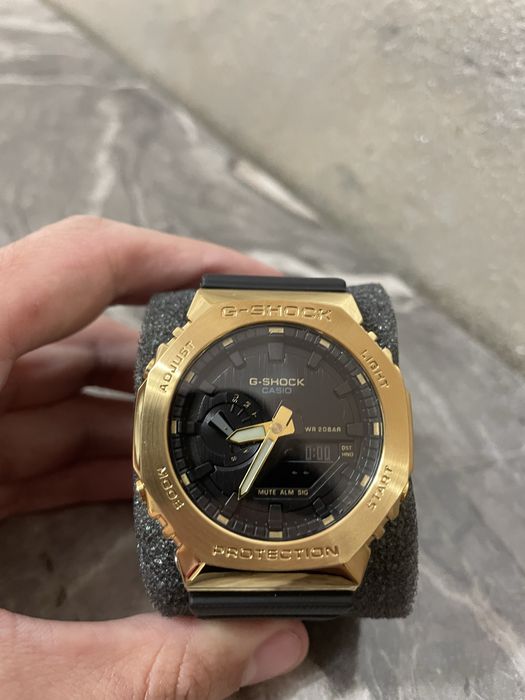 ceas casio g shock gm2100 gold