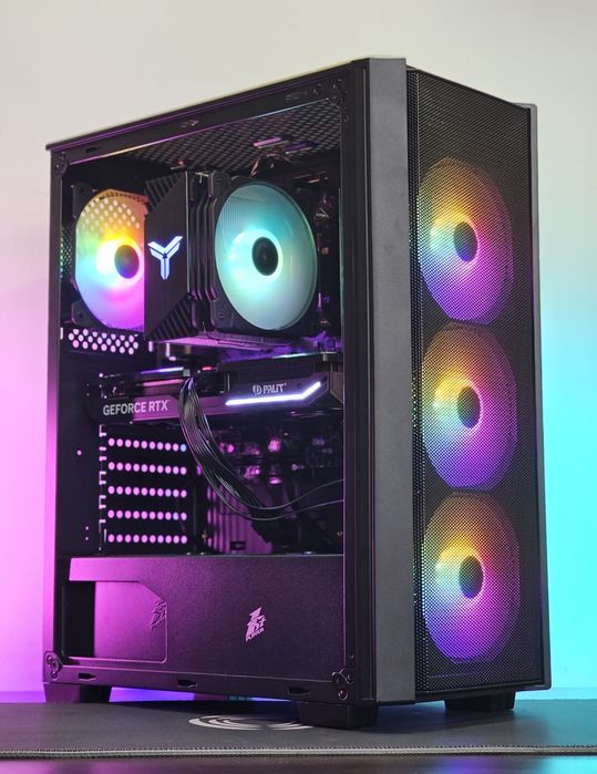 Ryzen 5-5500/RTX 5060 8GB/SSD 512GB/RAM 16GB/Чисто Нов+Гаранция