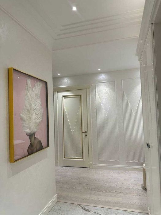 Сдается новая трехкомнатная кв. в ЖК Новомосковская