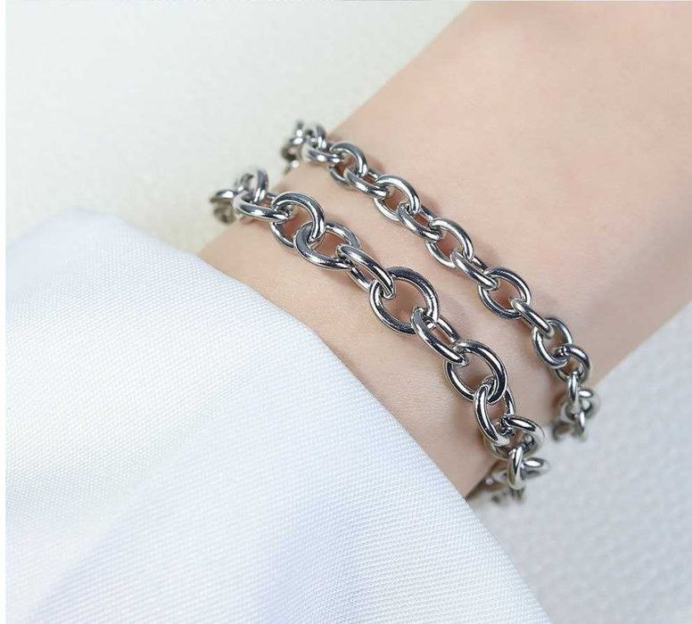 Скидка!Подарок мужчине!Стильные  браслеты для мужчин  с кубинскими зве