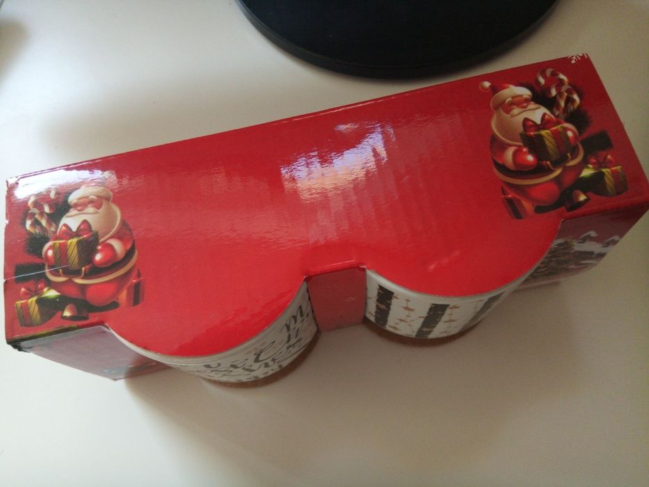 Коледен сет чаши за кафе