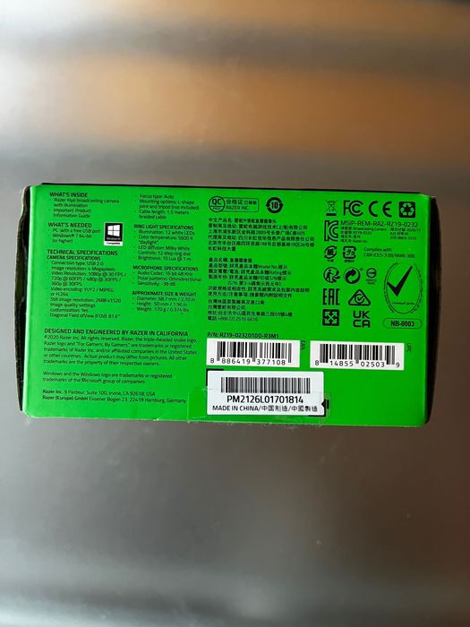 Camera web Razer Kiyo