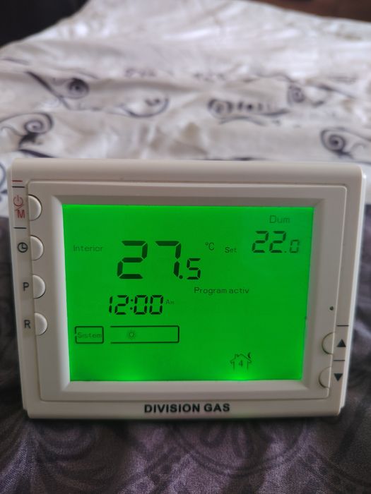 Termostat de ambient programabil Division Gas DG908(Cu fir)