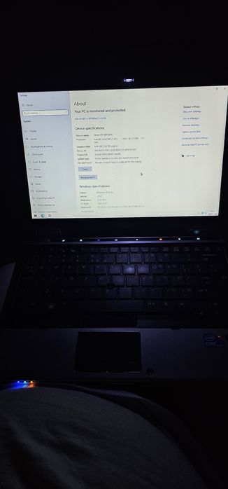 Laptop Hp 2540p metalic/aluminiu  : procesor i7/ SSD 256 gb/ 8gb ram - baterie 2.5 h ideal Tester diagnoza  auto dimensiuni reduse autonomie mare