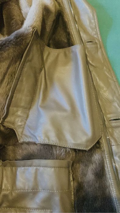 Мужской дубленка Италия