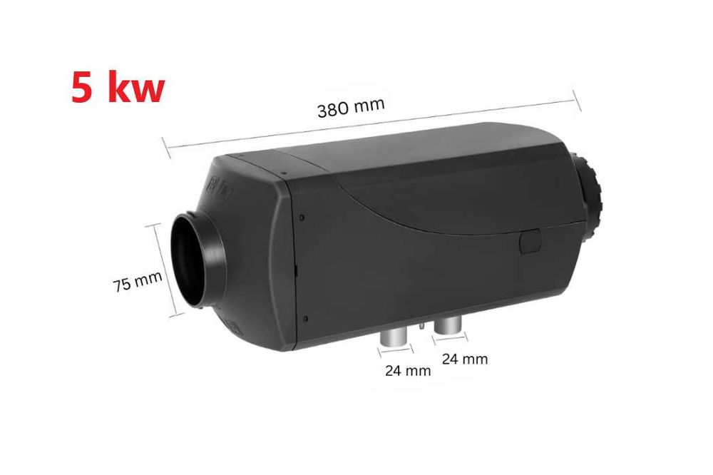Суха дизелова печка за каравана кемпер - 5 / 8 KW