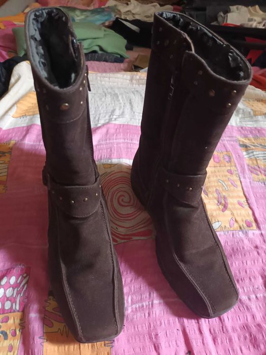 Cizme damă, 36, noi, maron