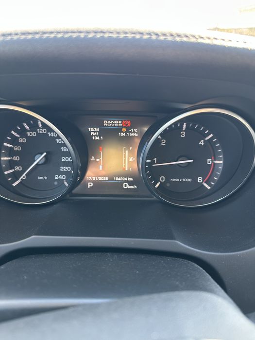 Vand Rengi Rover Evoque