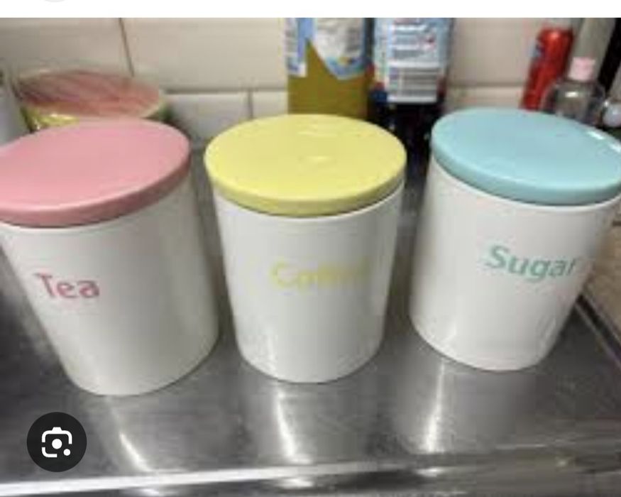 Set decorativ ceai/zahar/cafea